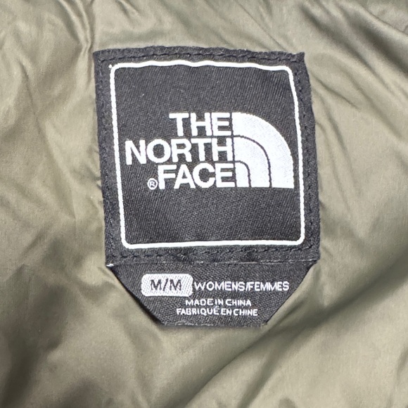 The North Face Women's Dark Green Hooded Vest - Picture 2 of 3